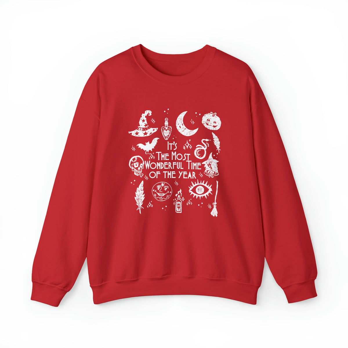 Unisex It's The Most Wonderful Time Of The Year Sweatshirt, it's the season spooky Crewneck