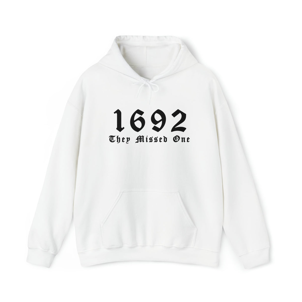 Unisex HOODIE 1692 They Missed One Salem Witch