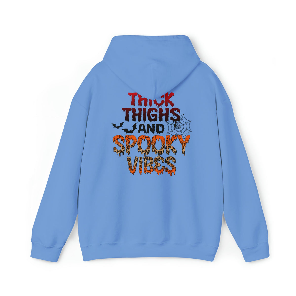 Unisex HOODIEThick Thighs and Spooky Vibes Funny Halloween