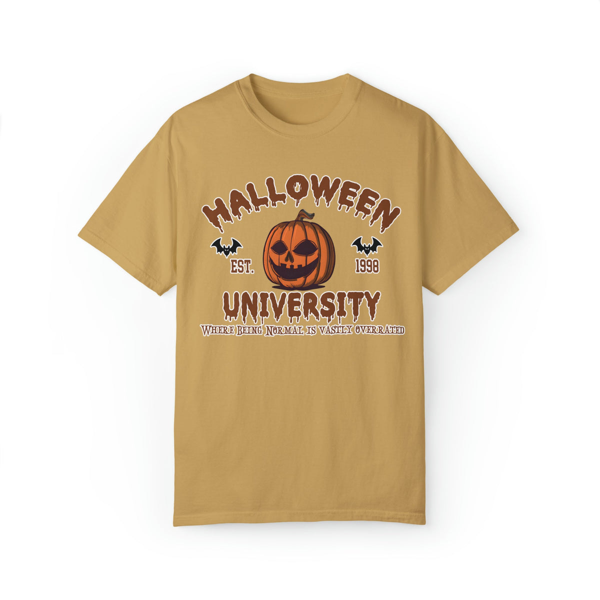 Unisex COMFORT COLORS Halloween University shirt, Halloween small Town Est 1998 shirt