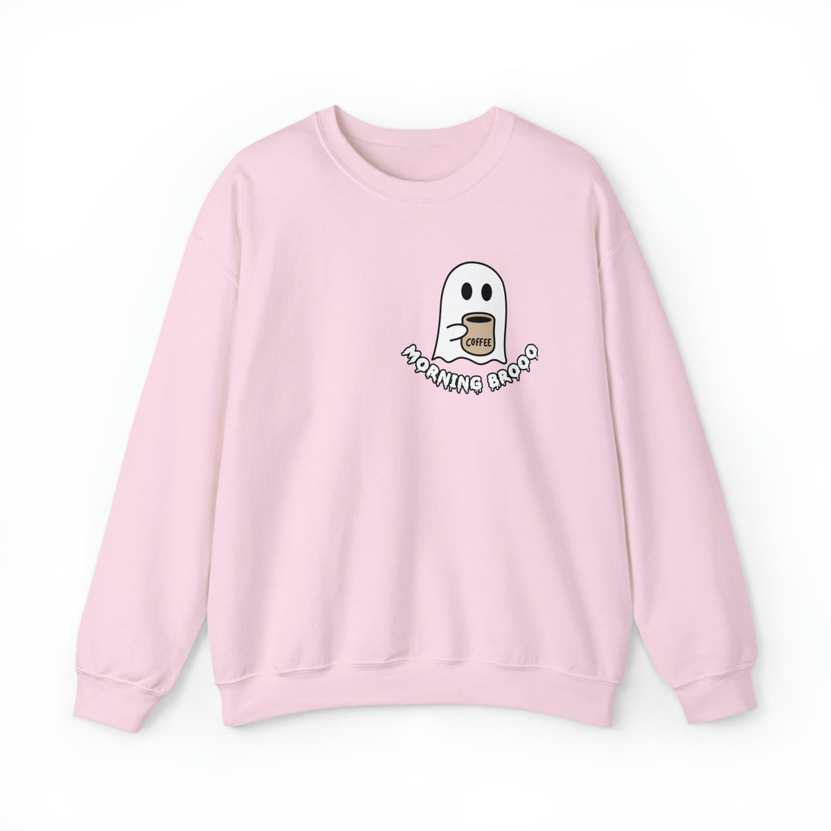 Unisex spooky Cute ghost coffee sweatshirt, Halloween Ghost Coffee Lovers sweatshirt