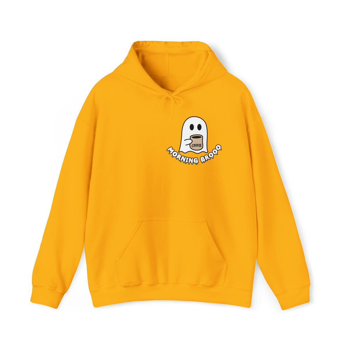 Unisex spooky Cute ghost coffee Hoodie, Halloween Ghost Coffee Lovers Hoodie