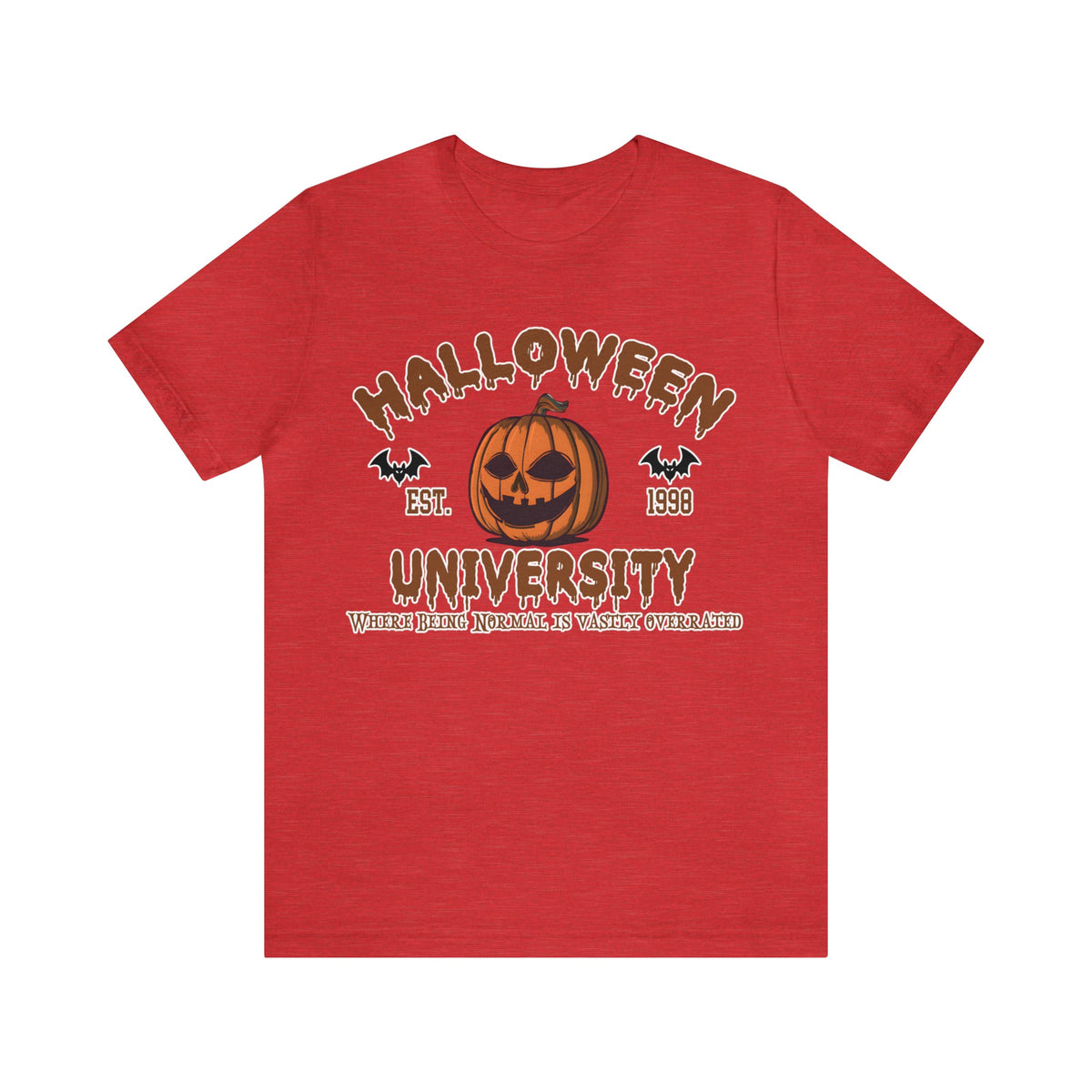 Unisex BELLA CANVA Halloween University shirt, Halloween small Town Est 1998 shirt