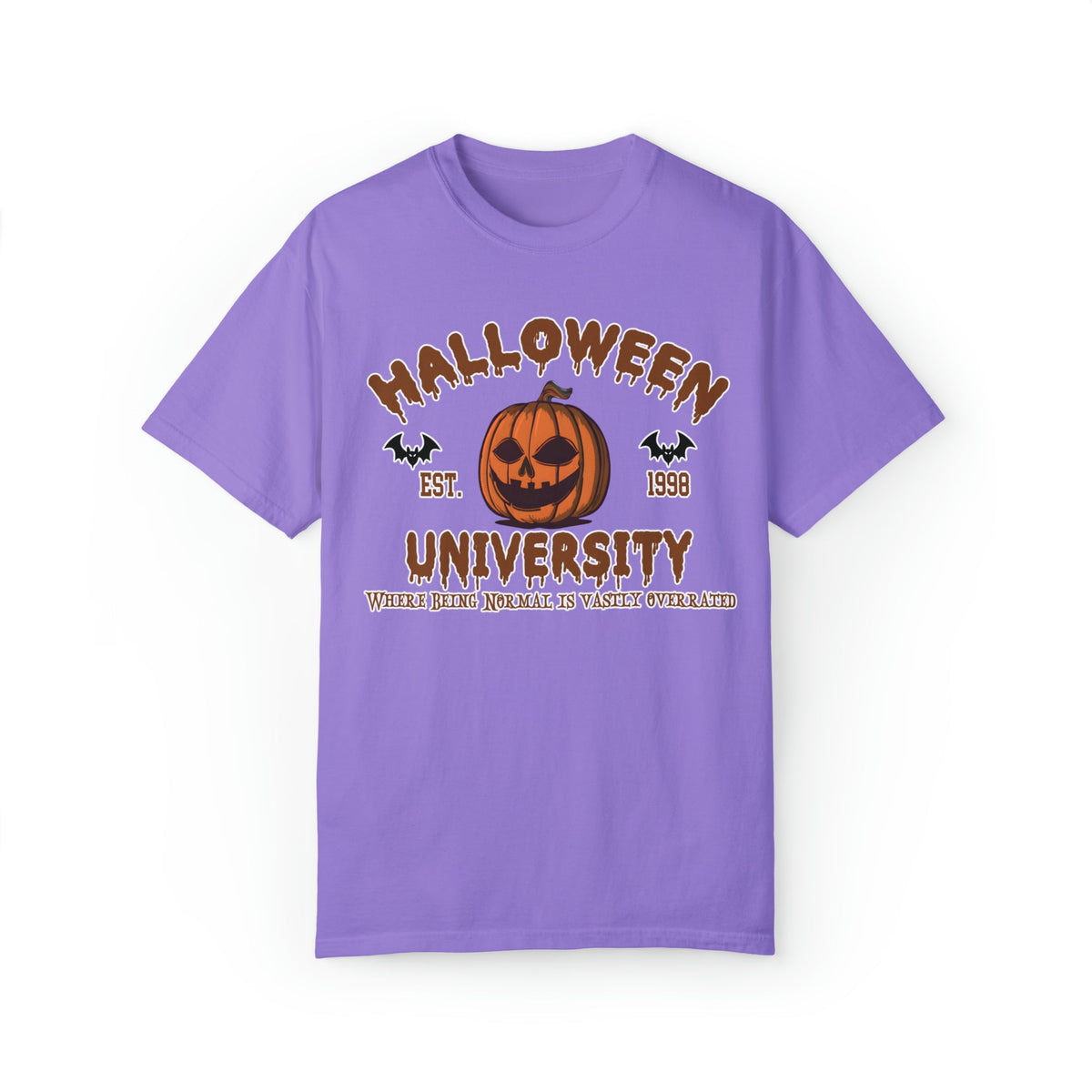 Unisex COMFORT COLORS Halloween University shirt, Halloween small Town Est 1998 shirt