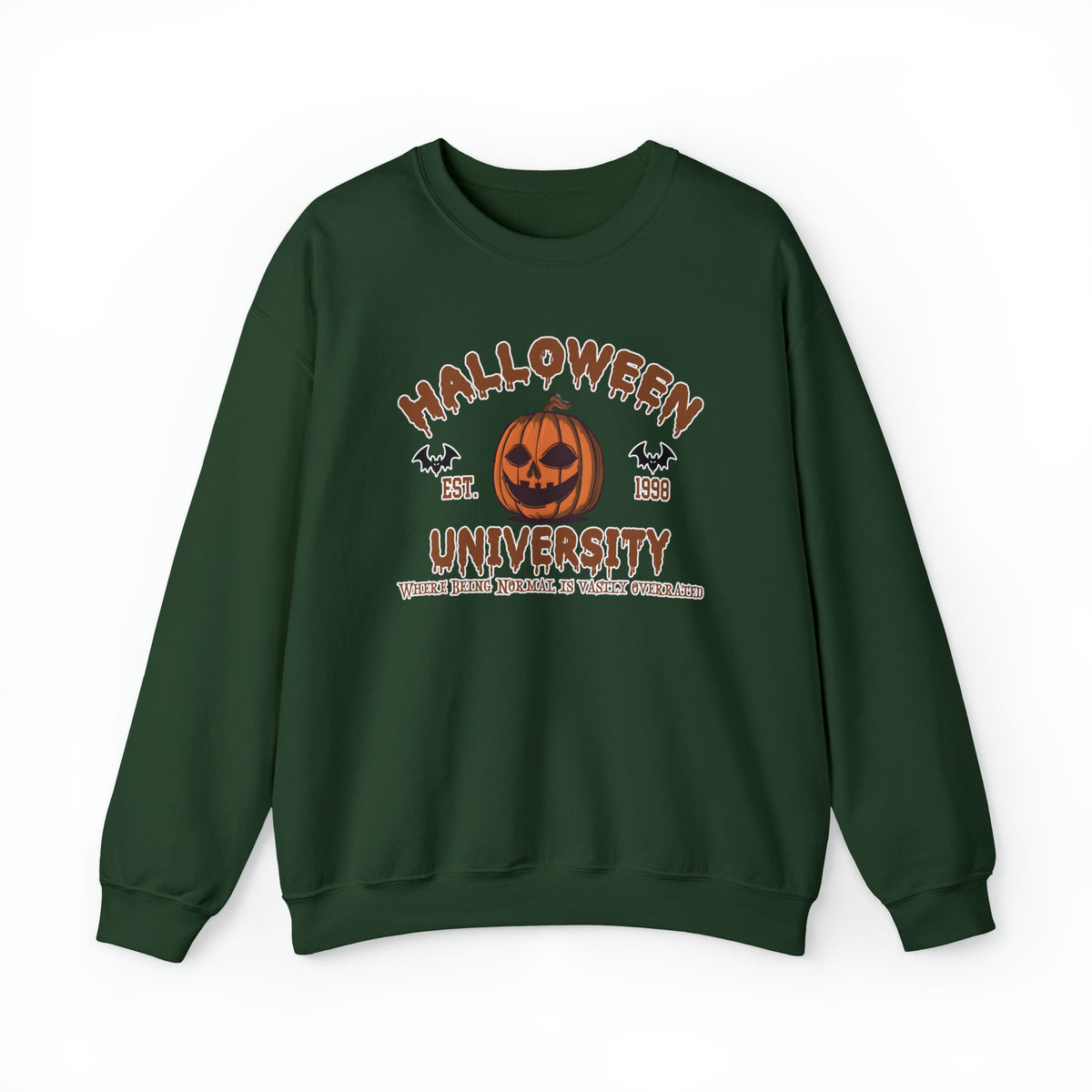 Unisex Halloween University sweashirt, Halloween small Town Est 1998 sweashirt