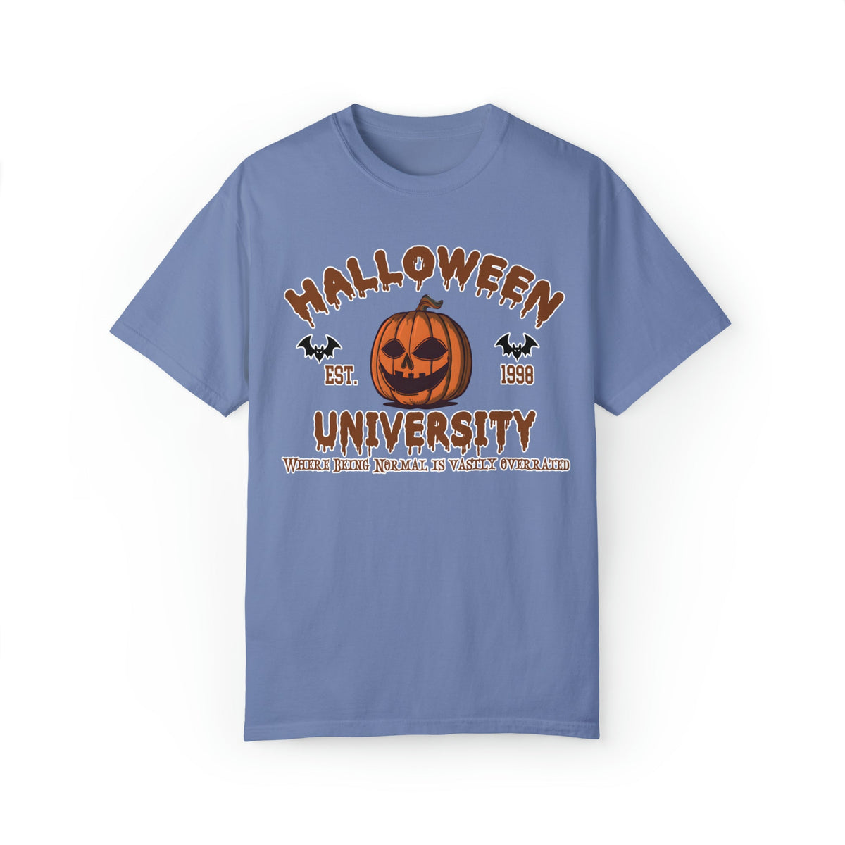 Unisex COMFORT COLORS Halloween University shirt, Halloween small Town Est 1998 shirt