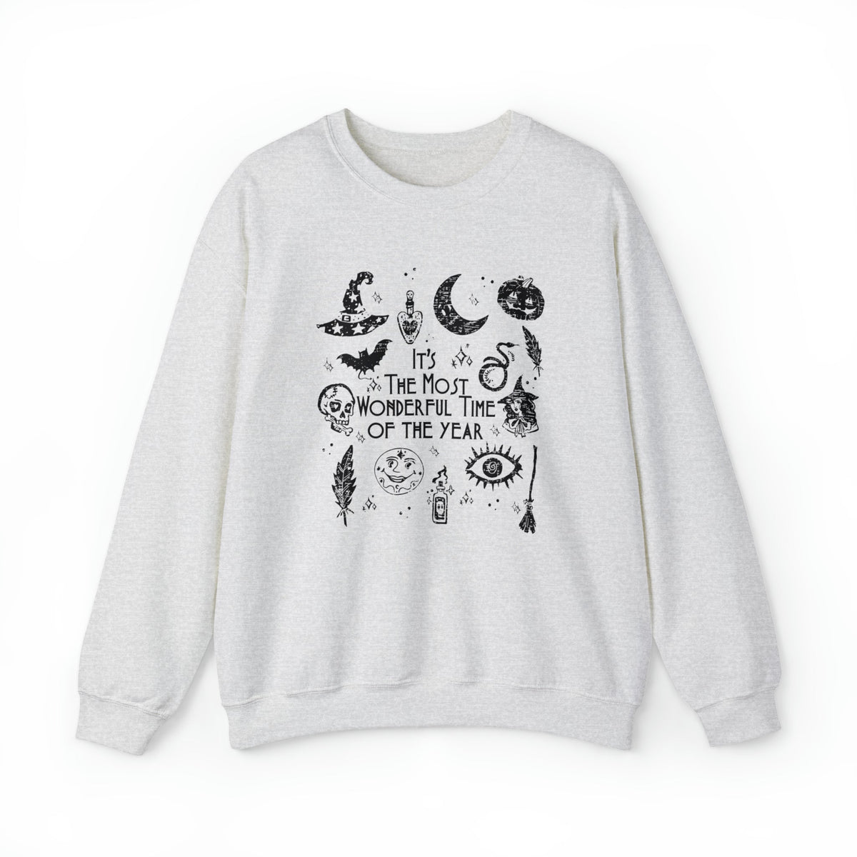 Unisex It's The Most Wonderful Time Of The Year Sweatshirt, it's the season spooky Crewneck