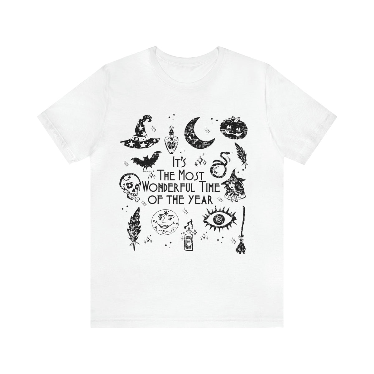 Unisex BELLA CANVA It's The Most Wonderful Time Of The Year Shirt, it's the season spooky, halloweening