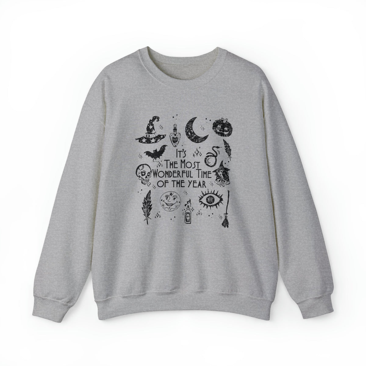 Unisex It's The Most Wonderful Time Of The Year Sweatshirt, it's the season spooky Crewneck