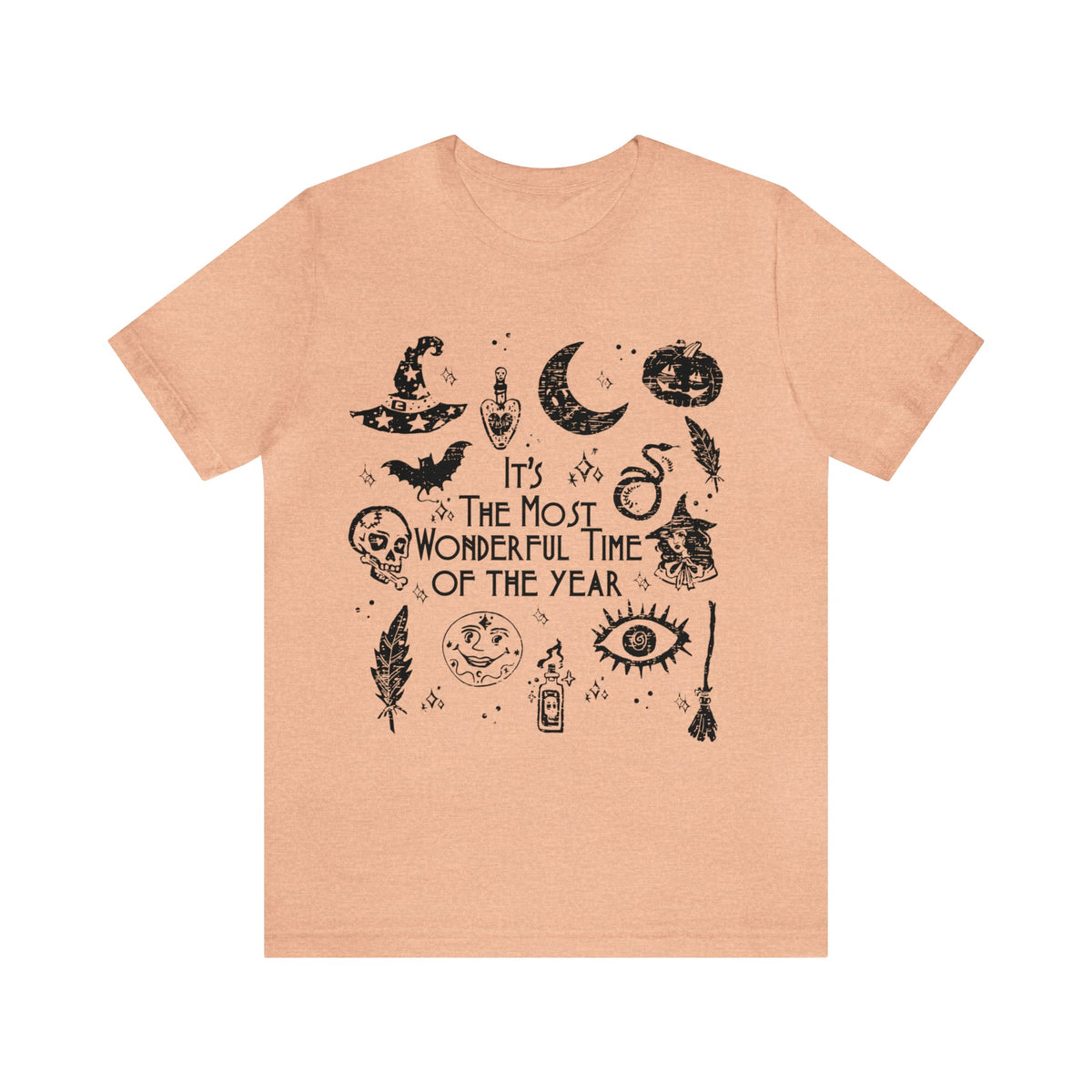 Unisex BELLA CANVA It's The Most Wonderful Time Of The Year Shirt, it's the season spooky, halloweening