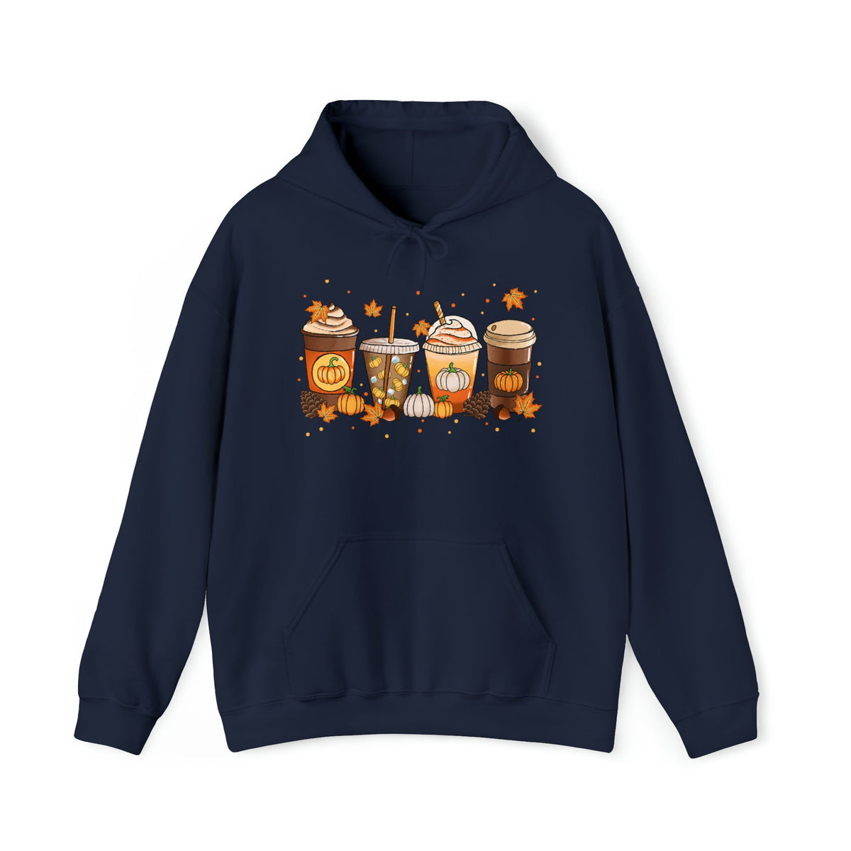 Unisex HOODIE Pumpkin Spice Falls Drinks Pumpkin Latte Coffee