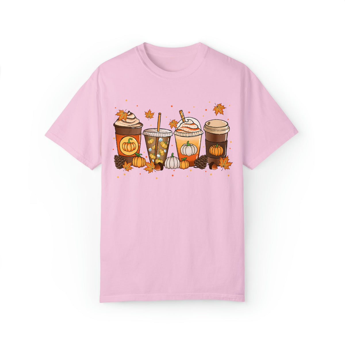 Comfort Colors T-Shirt Pumpkin Spice Falls Drinks Pumpkin Latte Coffee