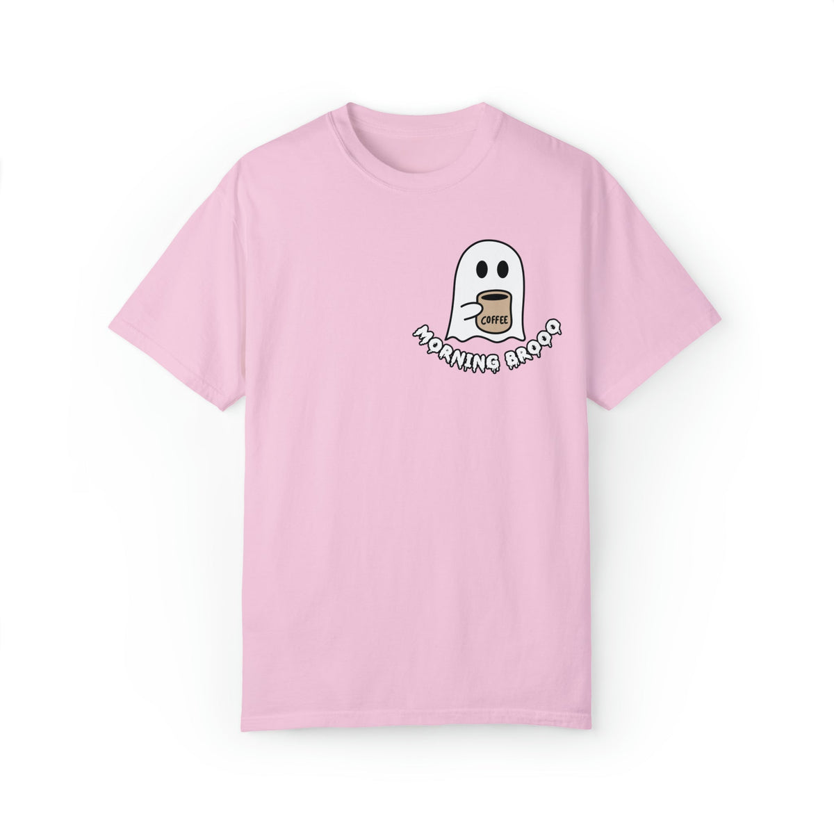 Unisex COMFORT COLORS spooky Cute ghost coffee shirts, Halloween Ghost Coffee Lovers