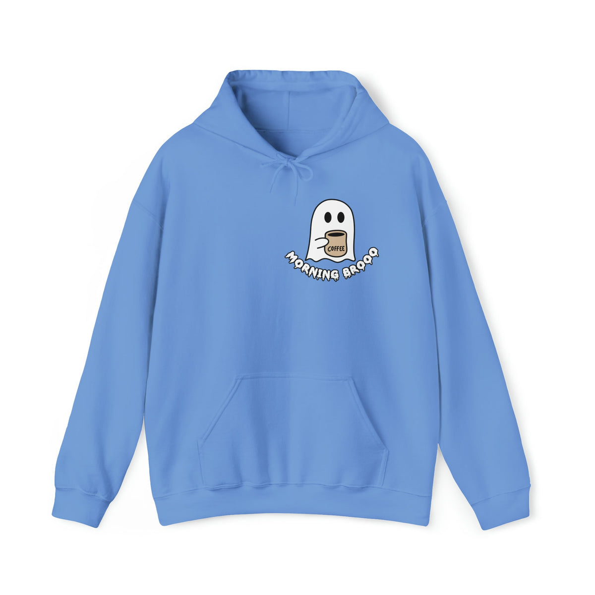 Unisex spooky Cute ghost coffee Hoodie, Halloween Ghost Coffee Lovers Hoodie