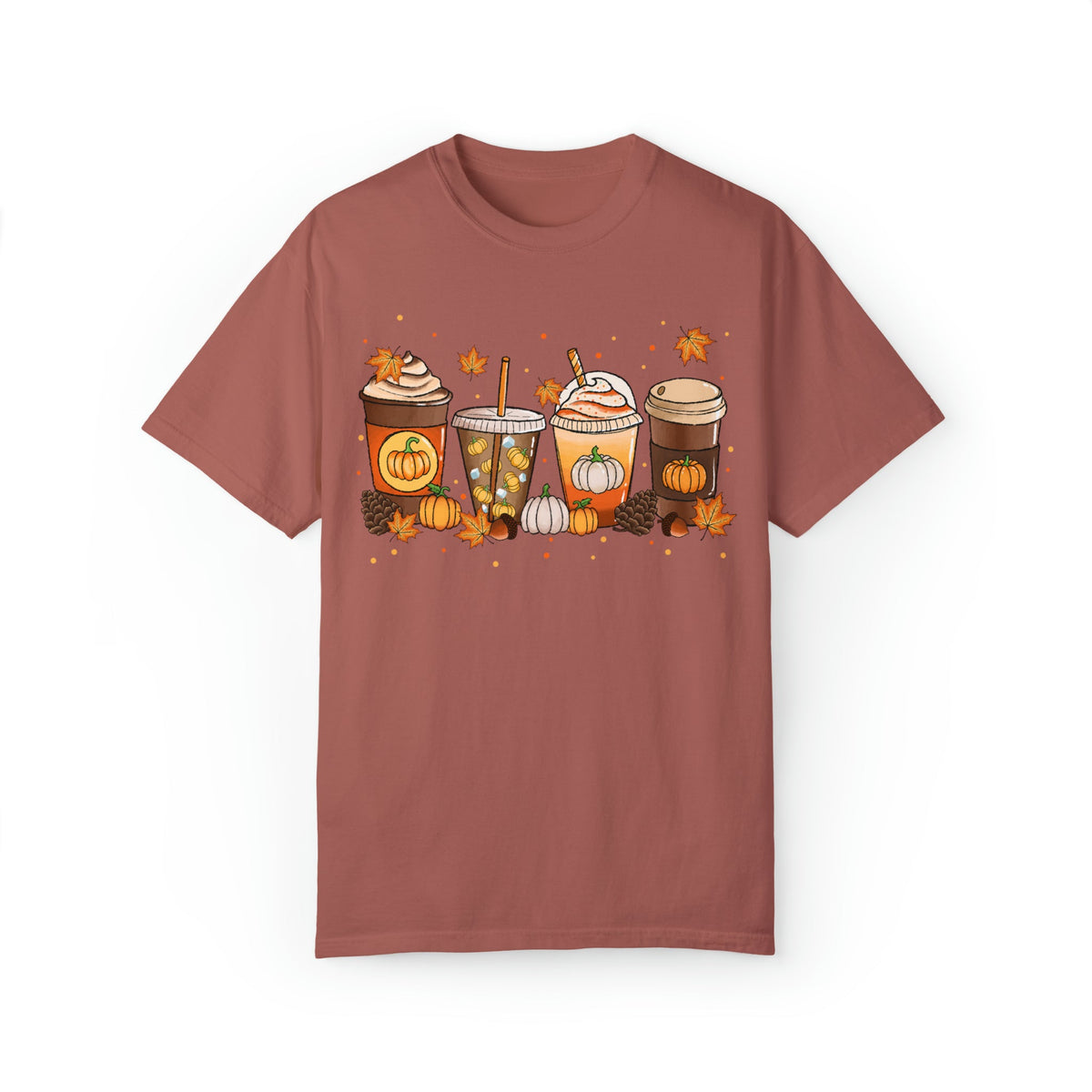 Comfort Colors T-Shirt Pumpkin Spice Falls Drinks Pumpkin Latte Coffee