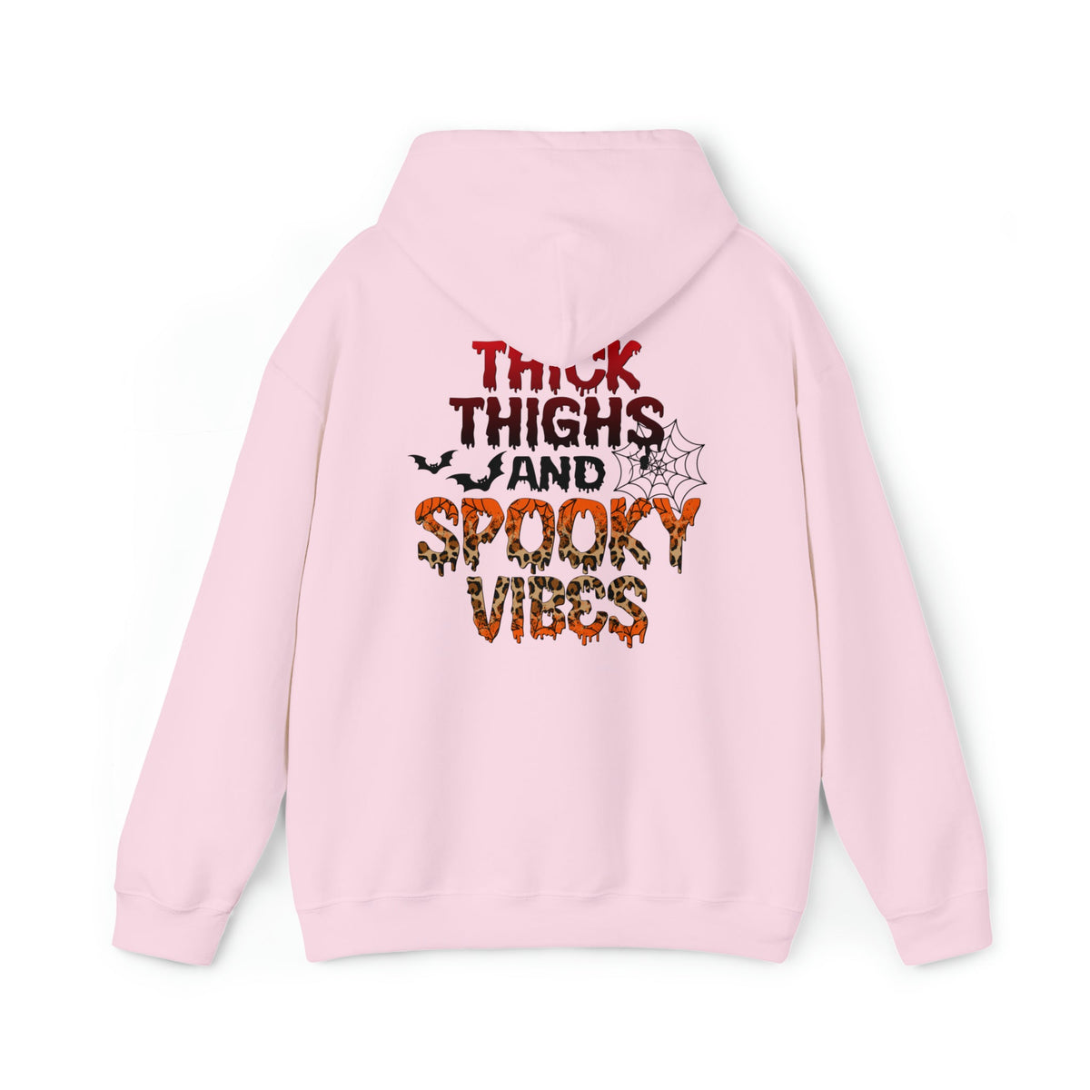 Unisex HOODIEThick Thighs and Spooky Vibes Funny Halloween