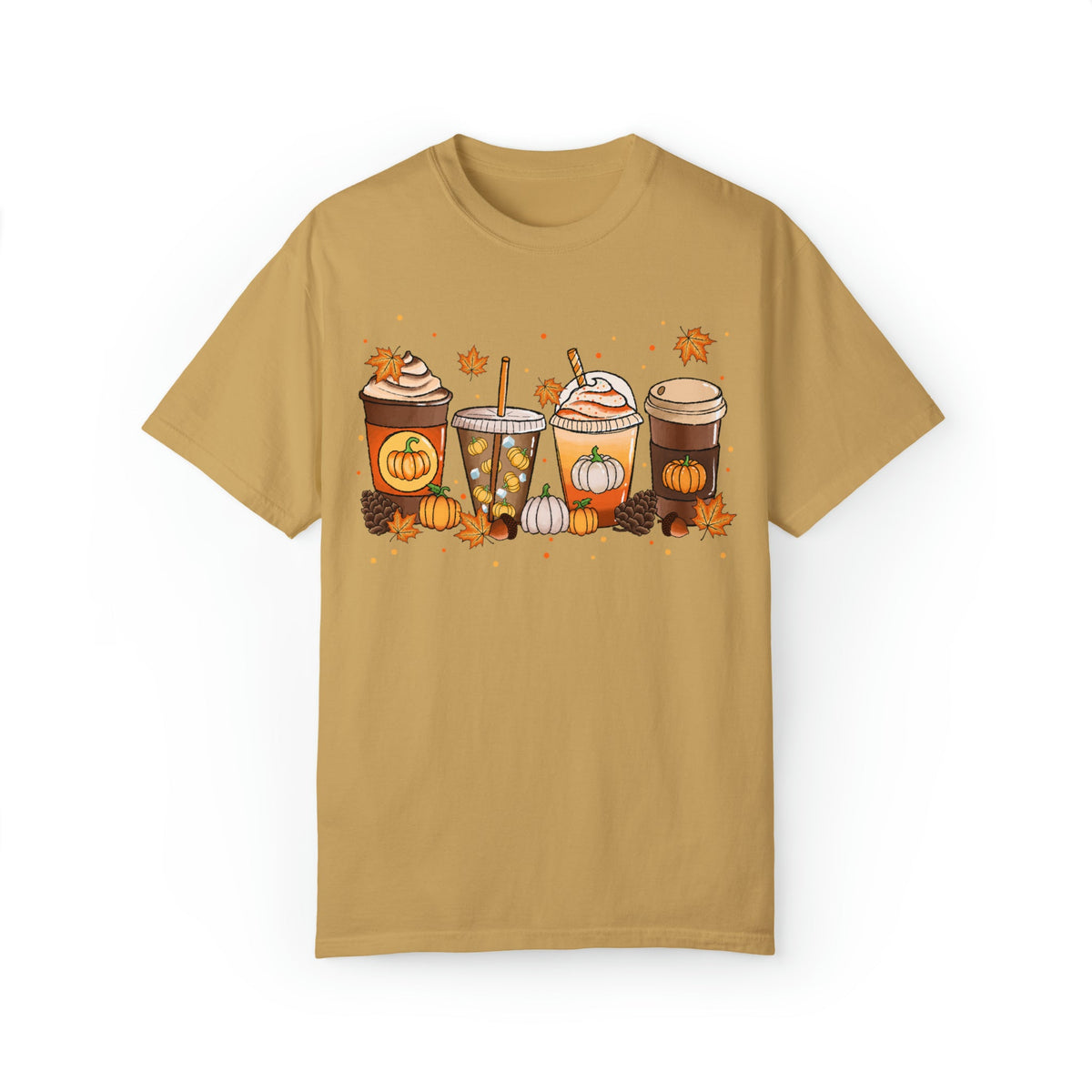 Comfort Colors T-Shirt Pumpkin Spice Falls Drinks Pumpkin Latte Coffee