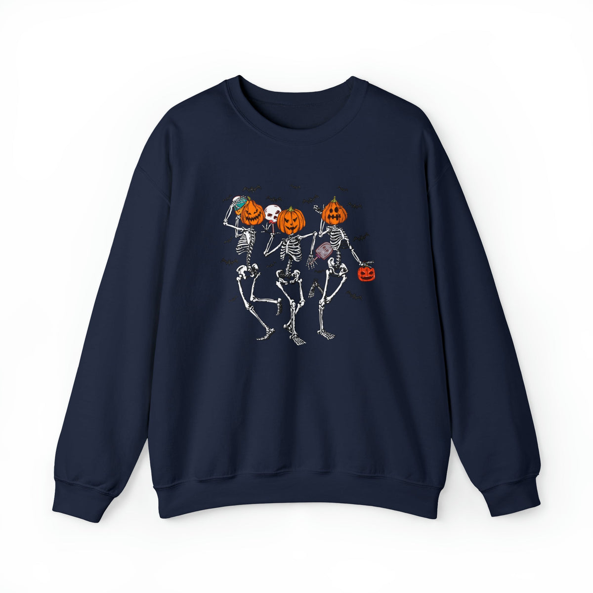 Unisex Sweatshirt Dancing Skeleton Halloween Sweatshirt spooky season