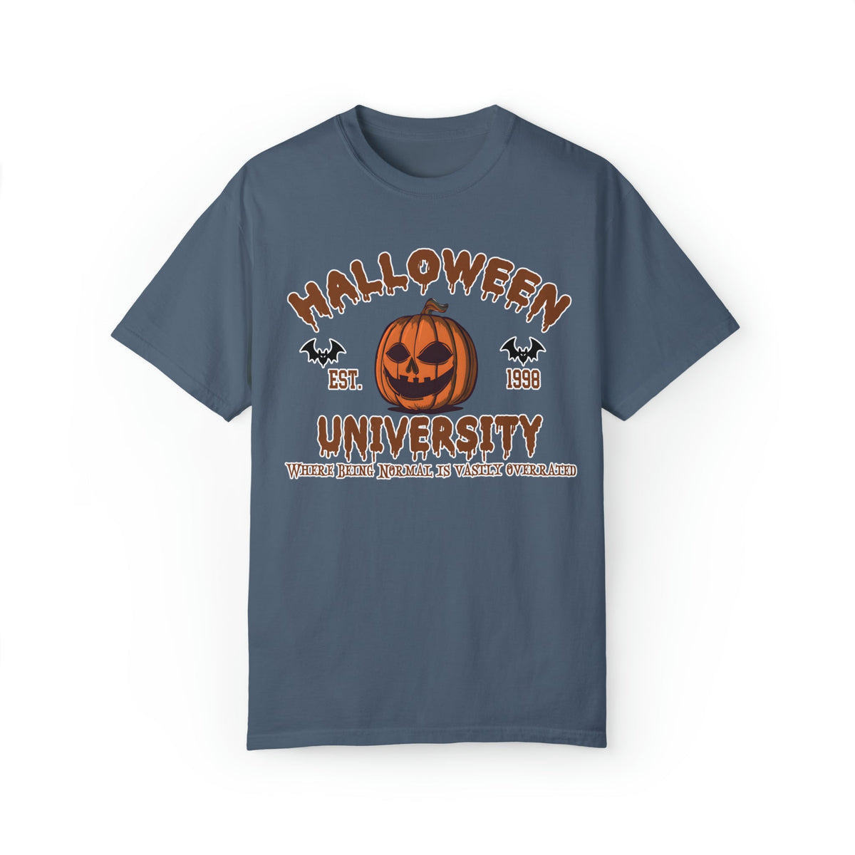 Unisex COMFORT COLORS Halloween University shirt, Halloween small Town Est 1998 shirt