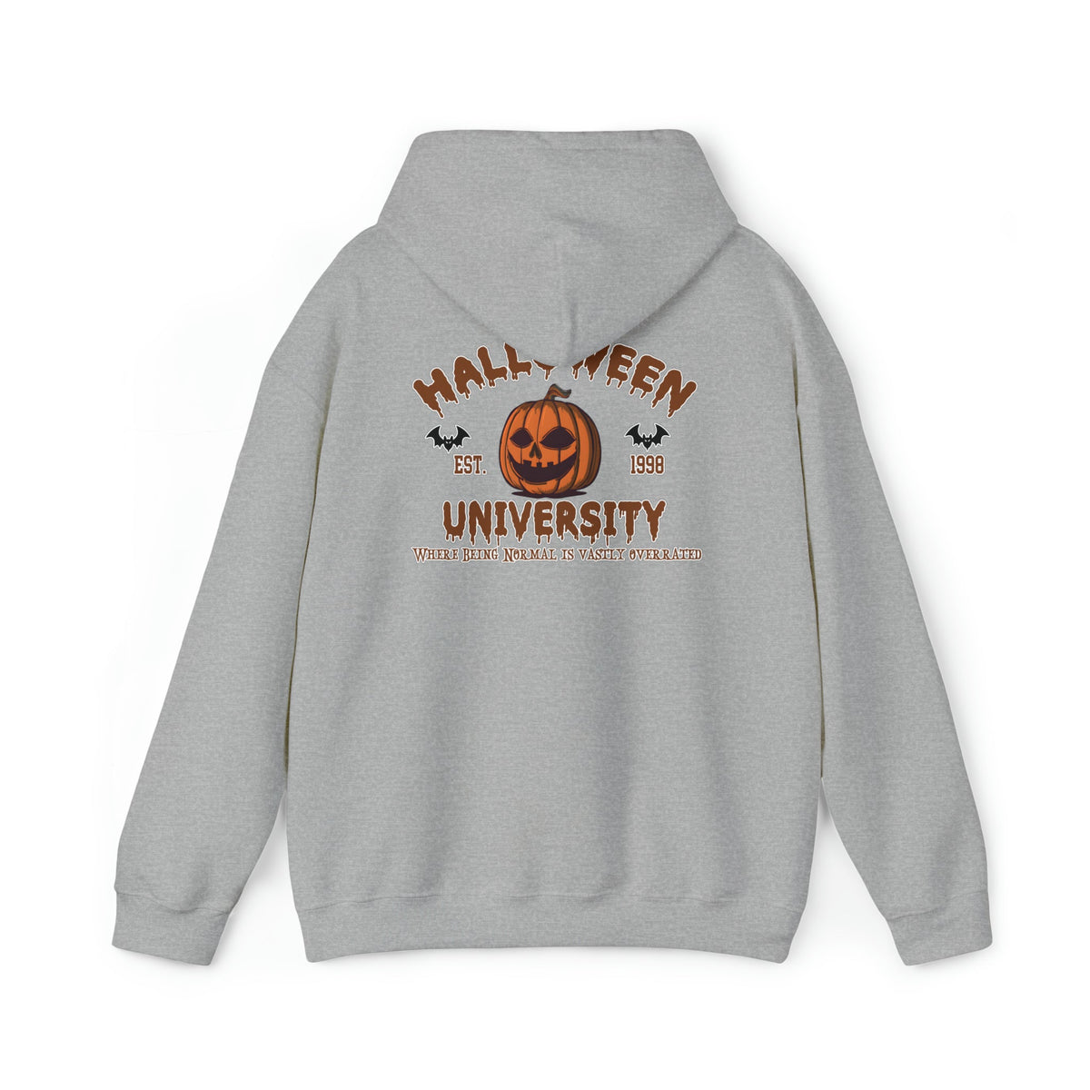 Unisex Halloween University Hoodie, Halloween small Town Est 1998 Hoodie