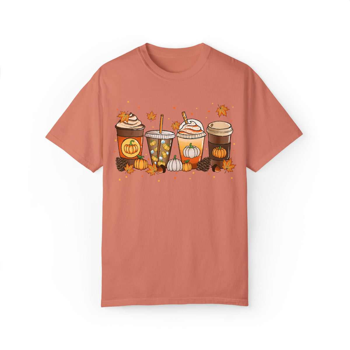 Comfort Colors T-Shirt Pumpkin Spice Falls Drinks Pumpkin Latte Coffee