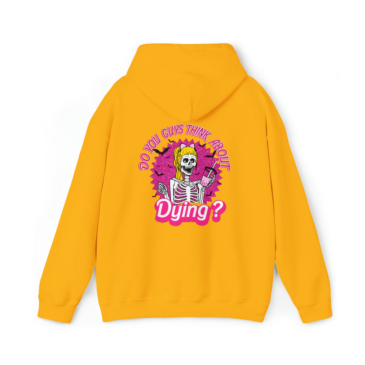 Unisex HOODIE Do you Guys Think about Dying Inspired by Barbie Theme