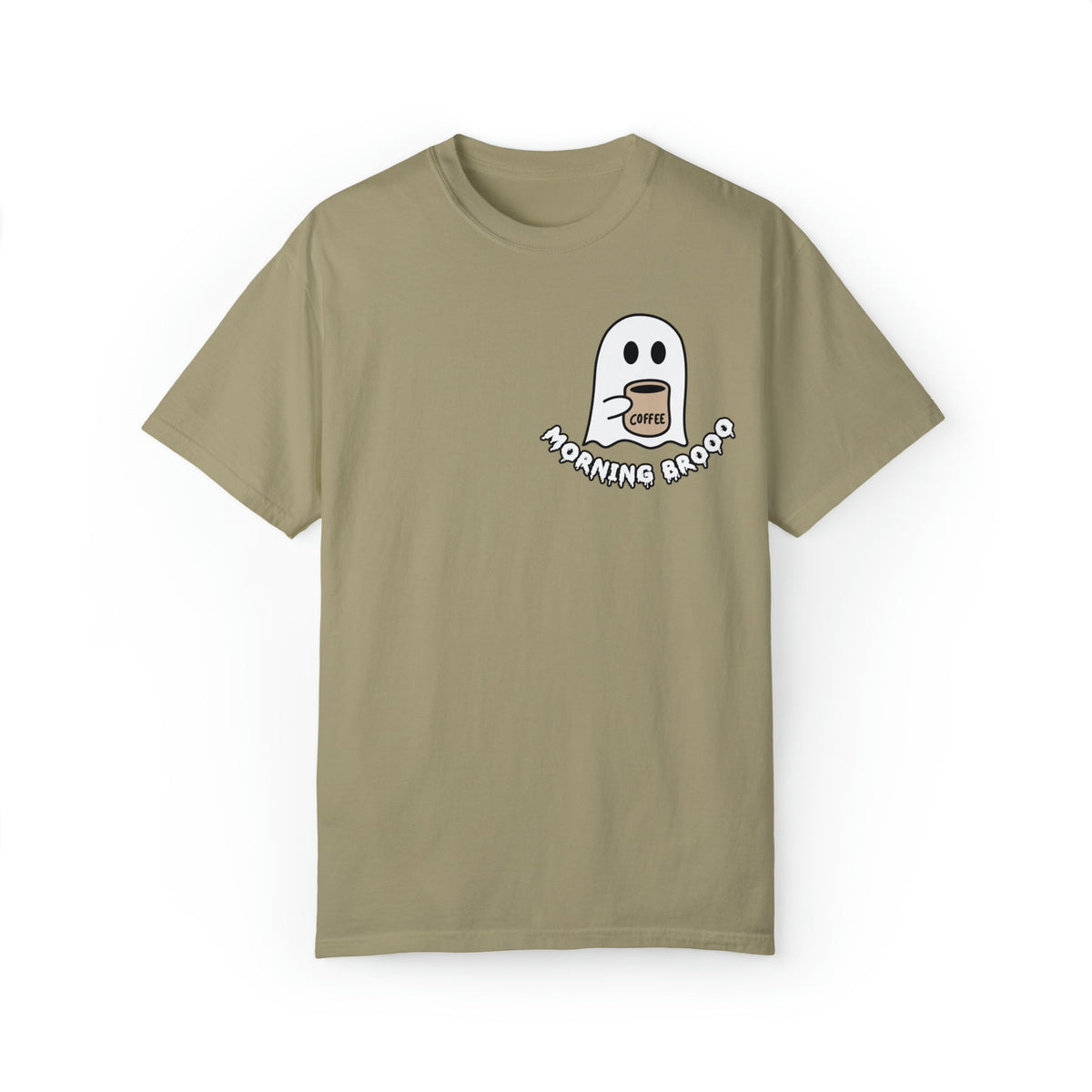 Unisex COMFORT COLORS spooky Cute ghost coffee shirts, Halloween Ghost Coffee Lovers