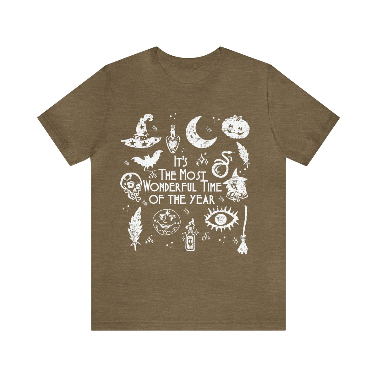 Unisex BELLA CANVA It's The Most Wonderful Time Of The Year Shirt, it's the season spooky, halloweening