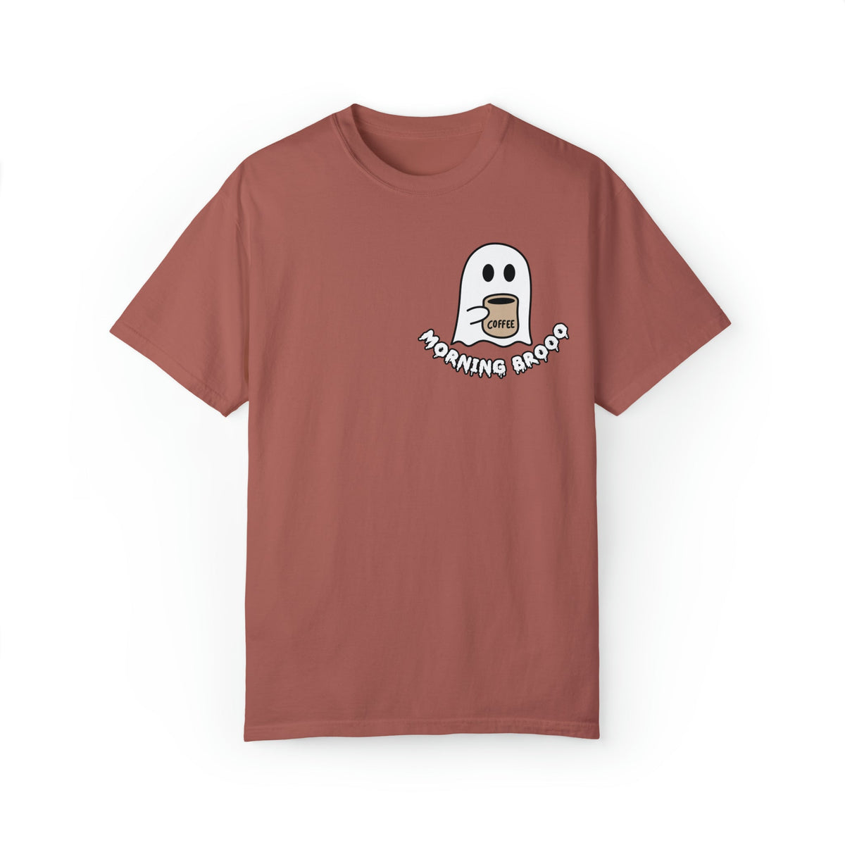 Unisex COMFORT COLORS spooky Cute ghost coffee shirts, Halloween Ghost Coffee Lovers