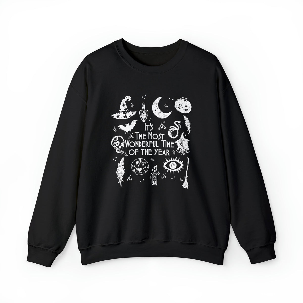 Unisex It's The Most Wonderful Time Of The Year Sweatshirt, it's the season spooky Crewneck