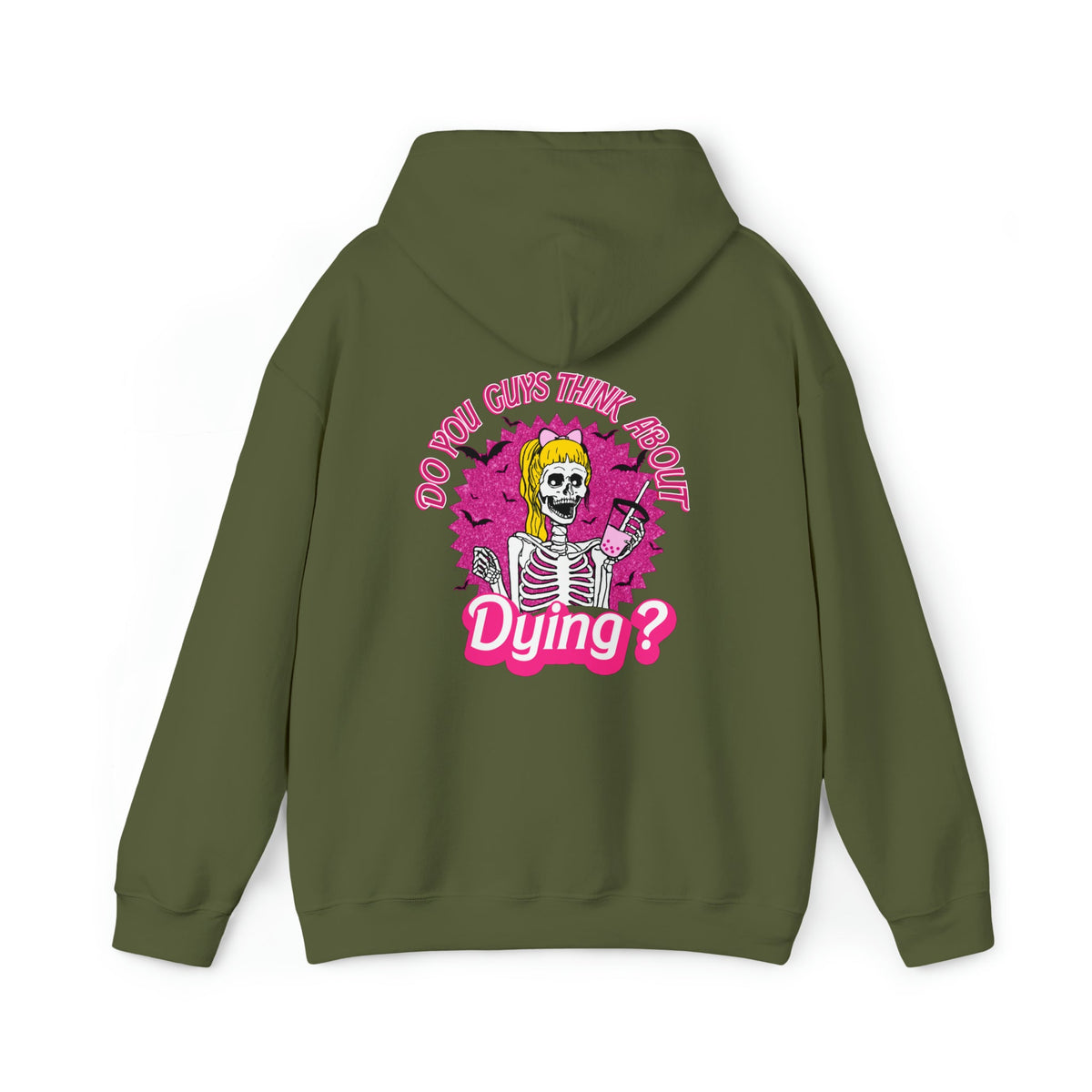 Unisex HOODIE Do you Guys Think about Dying Inspired by Barbie Theme