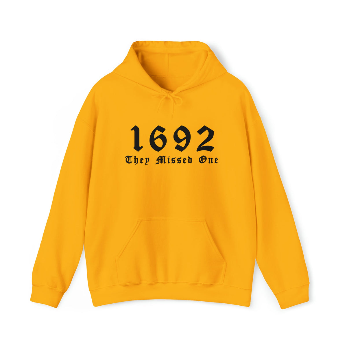 Unisex HOODIE 1692 They Missed One Salem Witch