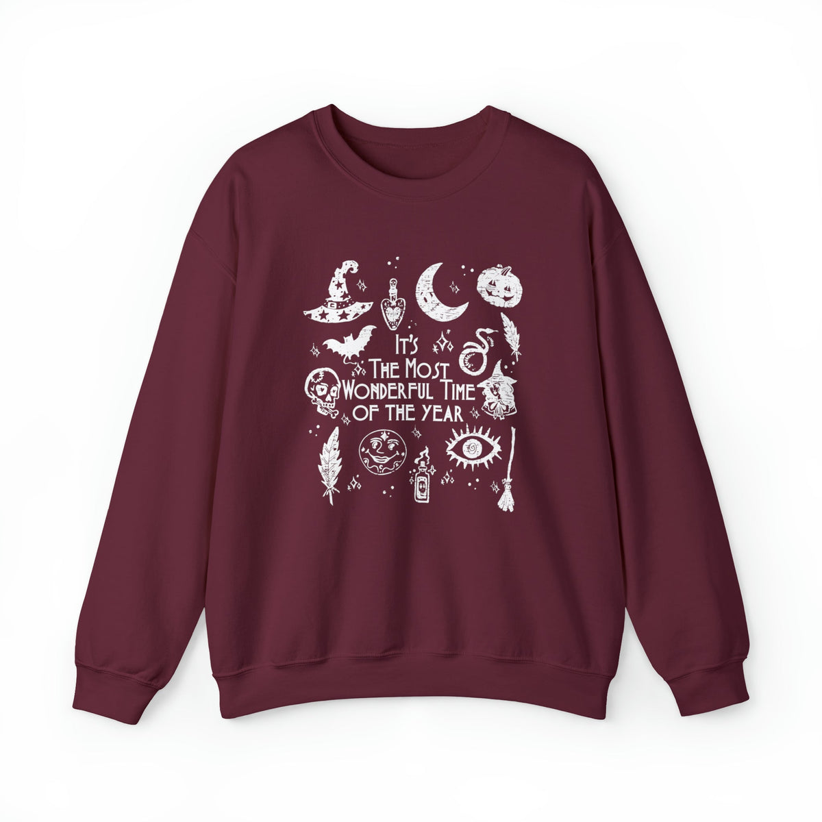 Unisex It's The Most Wonderful Time Of The Year Sweatshirt, it's the season spooky Crewneck