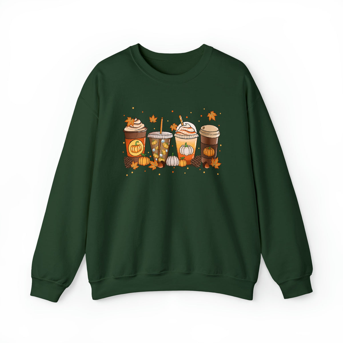 Unisex Sweatshirt Pumpkin Spice Falls Drinks Pumpkin Latte Coffee