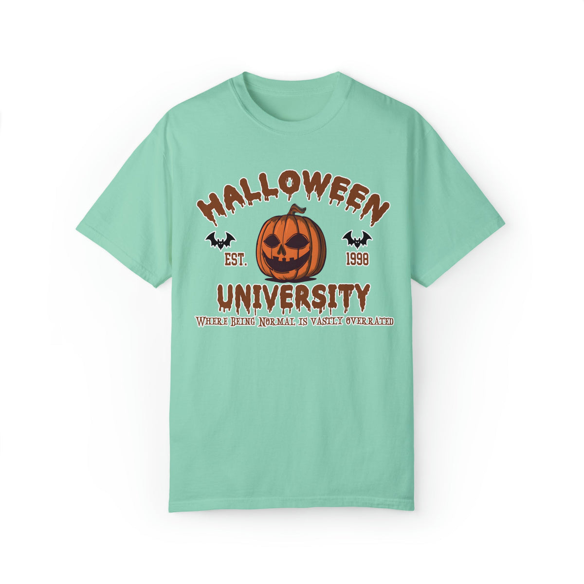 Unisex COMFORT COLORS Halloween University shirt, Halloween small Town Est 1998 shirt