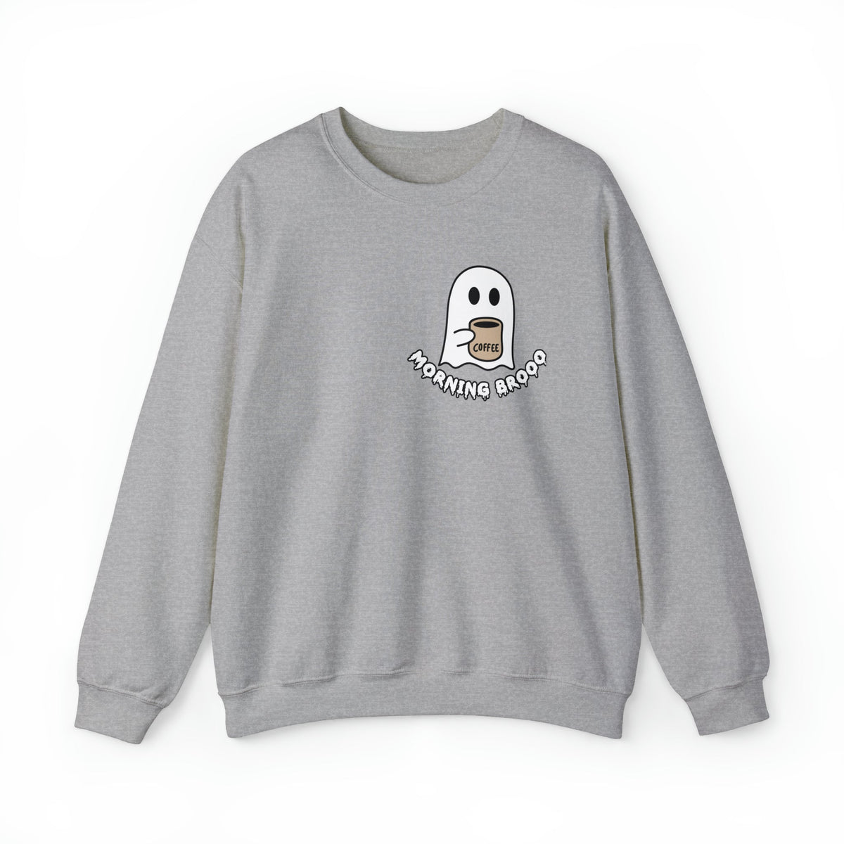 Unisex spooky Cute ghost coffee sweatshirt, Halloween Ghost Coffee Lovers sweatshirt