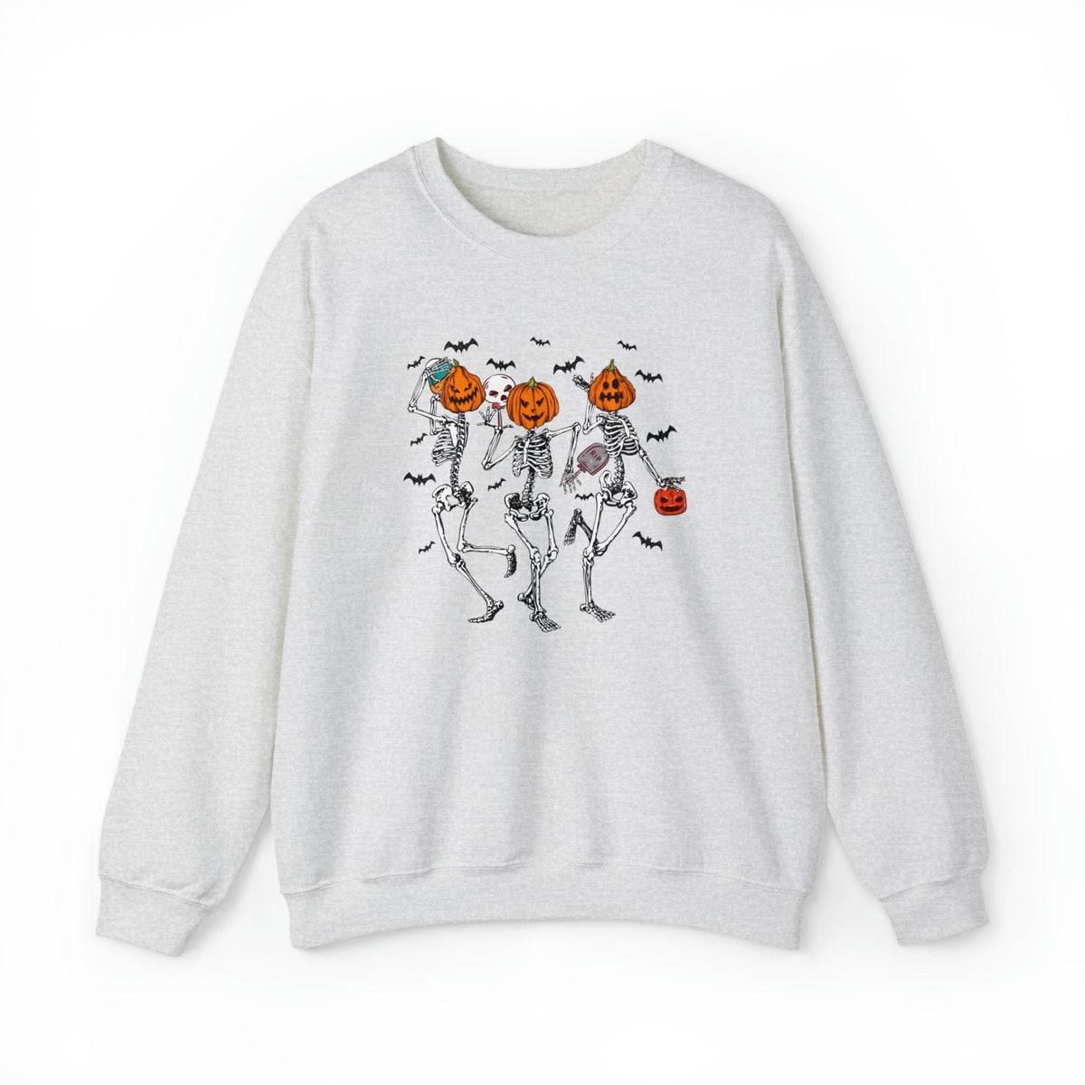 Unisex Sweatshirt Dancing Skeleton Halloween Sweatshirt spooky season