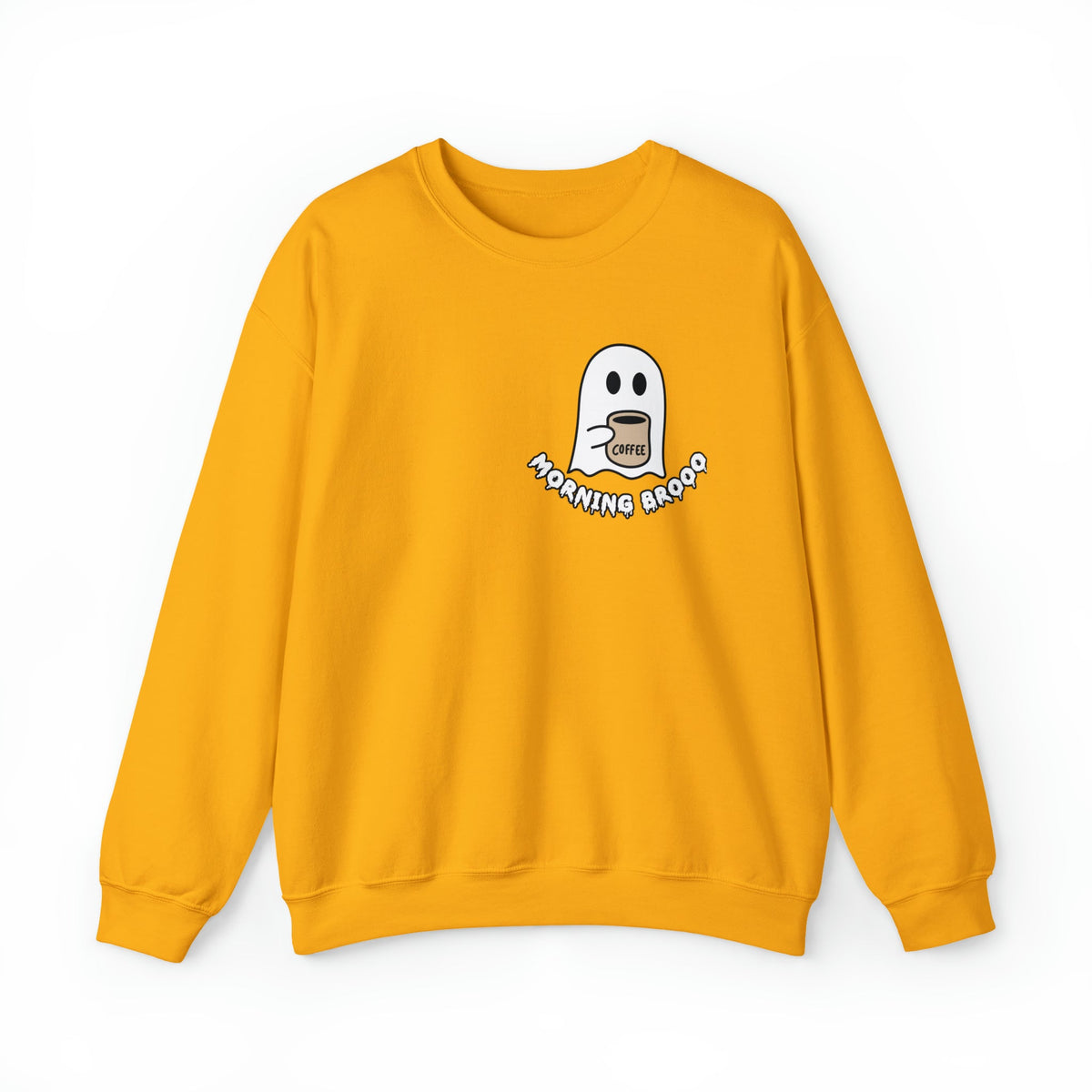 Unisex spooky Cute ghost coffee sweatshirt, Halloween Ghost Coffee Lovers sweatshirt