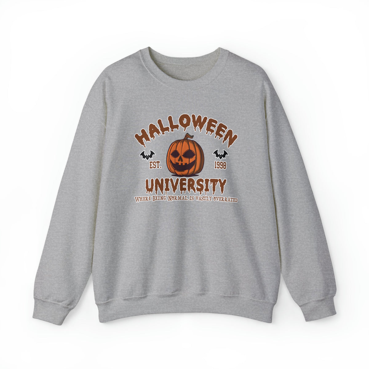 Unisex Halloween University sweashirt, Halloween small Town Est 1998 sweashirt