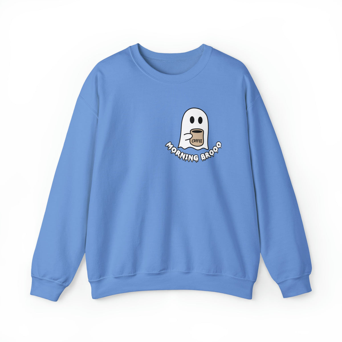 Unisex spooky Cute ghost coffee sweatshirt, Halloween Ghost Coffee Lovers sweatshirt