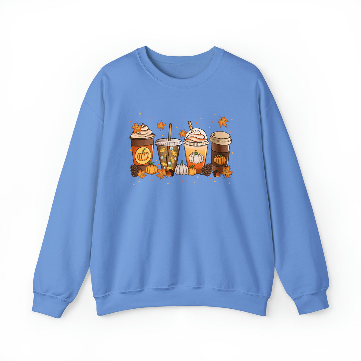 Unisex Sweatshirt Pumpkin Spice Falls Drinks Pumpkin Latte Coffee