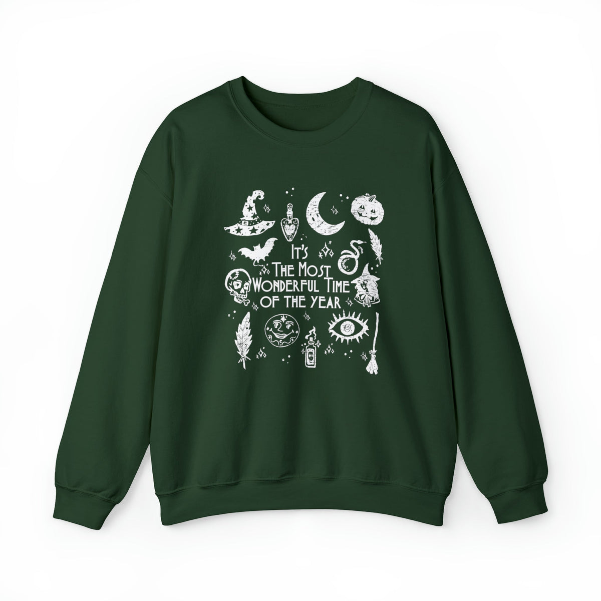 Unisex It's The Most Wonderful Time Of The Year Sweatshirt, it's the season spooky Crewneck