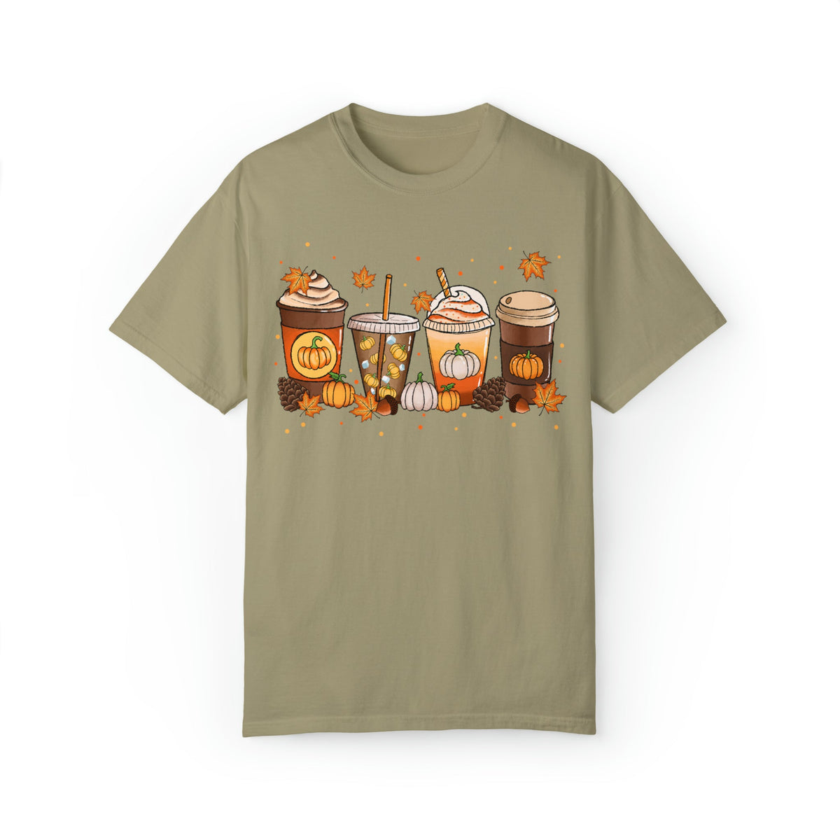 Comfort Colors T-Shirt Pumpkin Spice Falls Drinks Pumpkin Latte Coffee