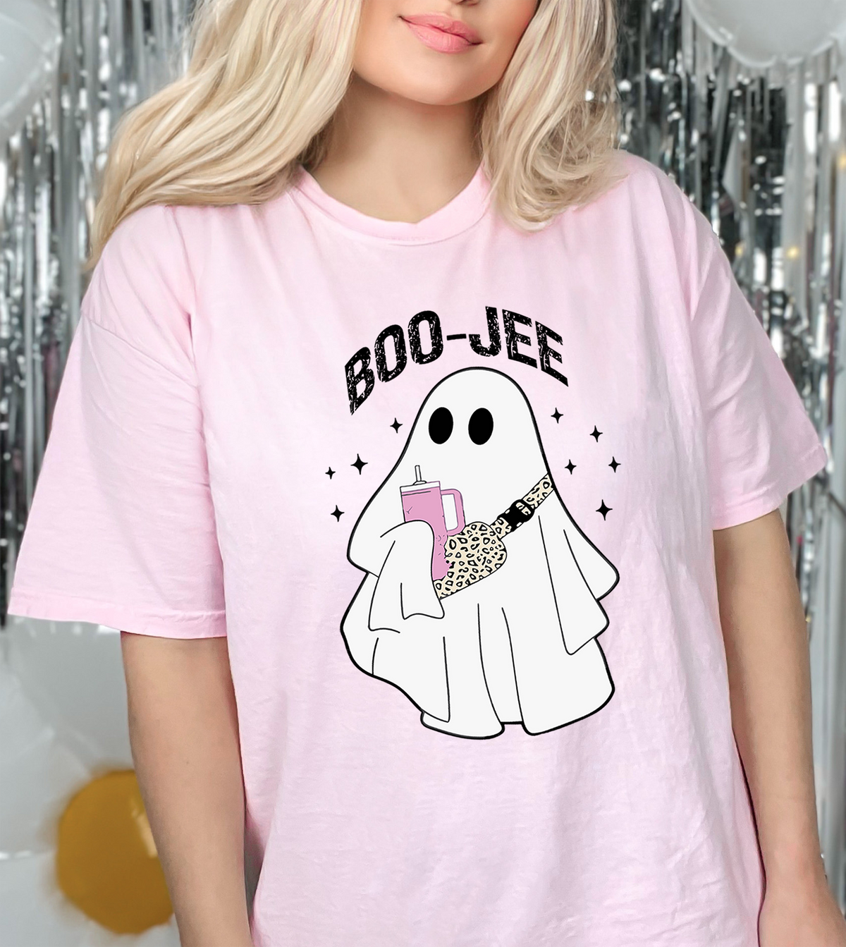 Unisex COMFORT COLORS Boo-Jee Shirt Boojee Ghost Halloween Cute Spooky